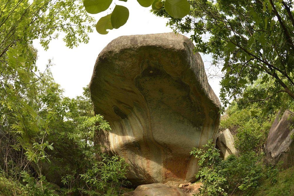 जोगड़ा देव, गोटीटोला का चित्रित शैलाश्रय