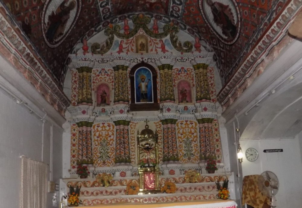 Fig. 13 Unlike St. Sebastian and St. Antony, St. Britto and St. Francis Xavier were Jesuit missionaries and contemporaries who worked in Asia and spent considerable time in Kerala doing missionary work.