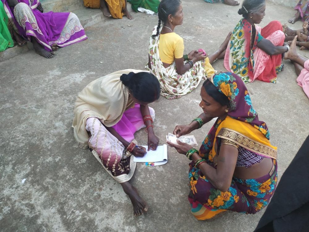 The amount is then getting distributed according to the names of women participated in the tour. 