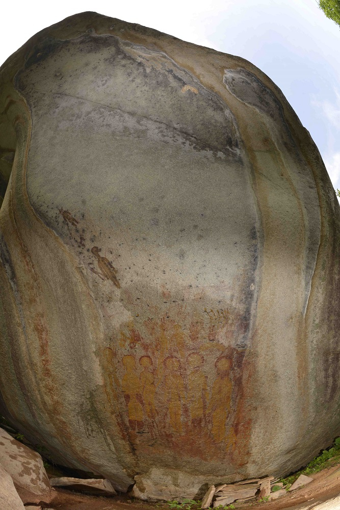 जोगड़ा देव, गोटीटोला के शैलचित्र