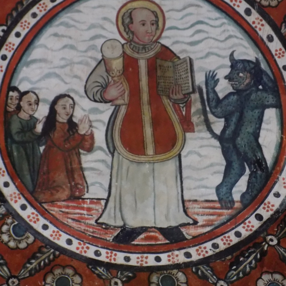 Fig. 14 Britto spent his formative years as a missionary in Ambazhakkad seminary near Kodungallur in Kerala. He was the first missionary to adopt the robe of a sanyasi as a sign of enculturation of the Church. He also studied Tamil and Sanskrit to understand the local culture and adapted it to his mission. As already mentioned, he converted the queen of Cochin and was put to death by the order of the king of Cochin and became a martyr.