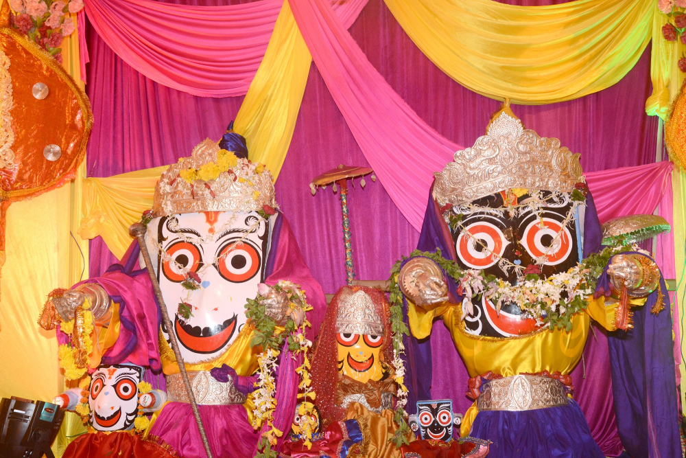 Jagannath, Balram and Subhadra