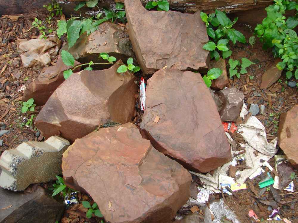 Stones used for making sculptures 