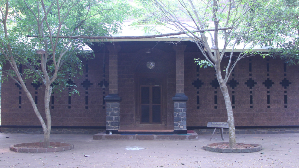 Koothu Kovil or performance space in Adishakti campus (Courtesy: Shrinjita Biswas  
