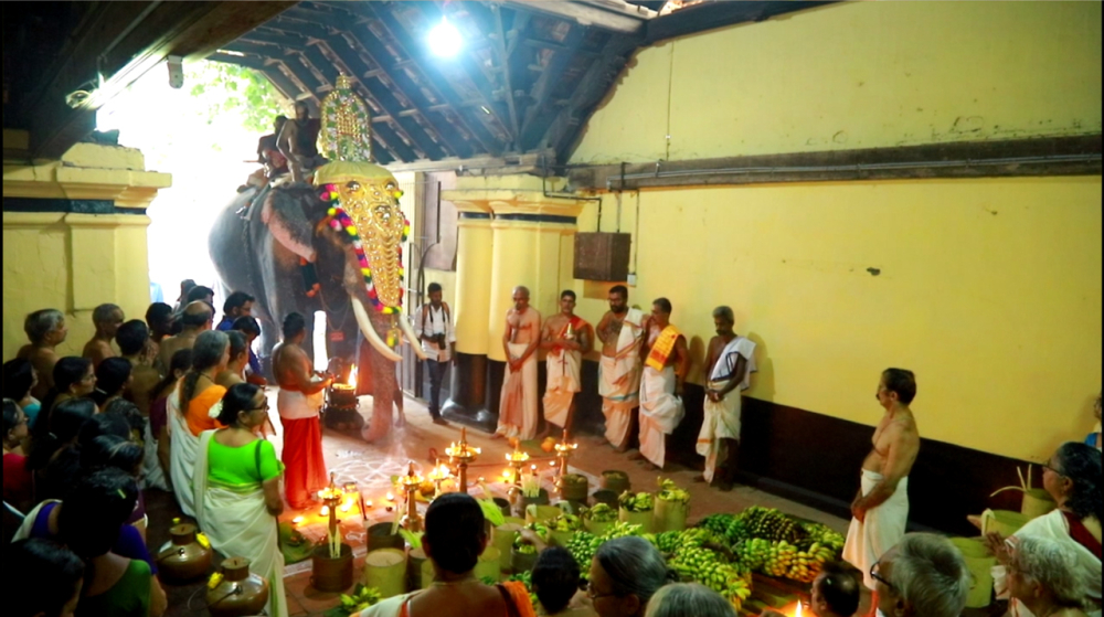 Procession of the deity in Para Utsavam. (Image Courtesy: Sudheer Kailas)