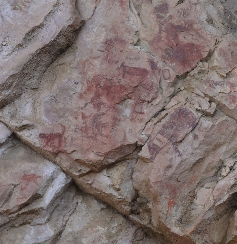 उषाकोठी के शैलचित्र