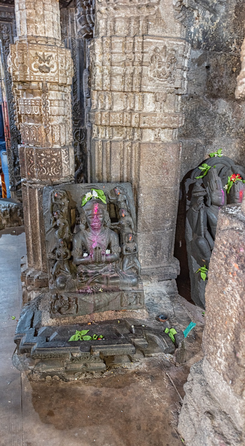 Bhoramdeo, Mandapa, Seated Male Figure