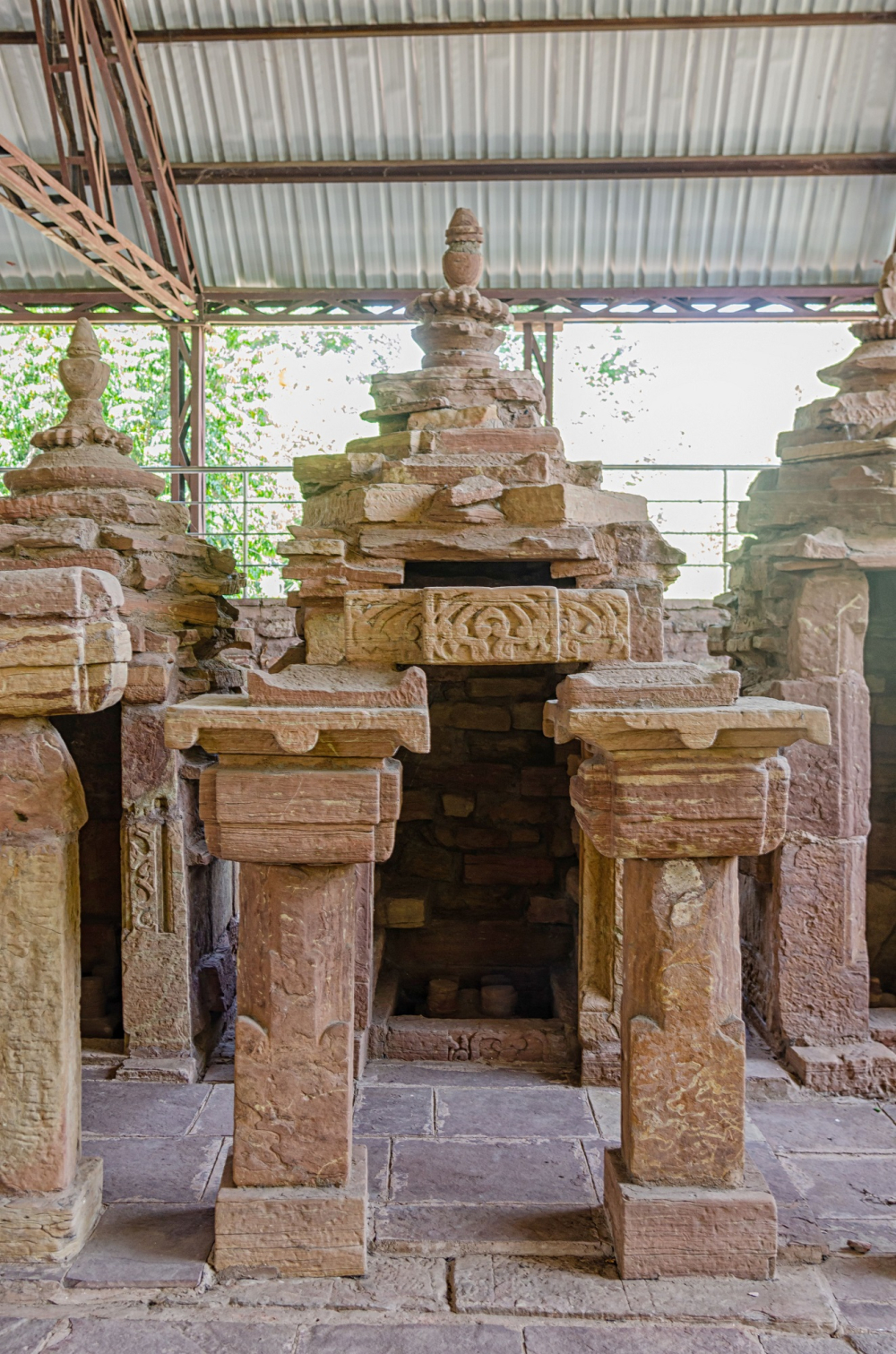 Torana in front of the temple