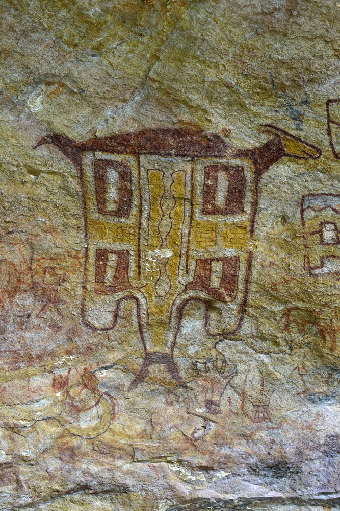 कोहबउर, मुरेलगढ़ के शैलचित्र