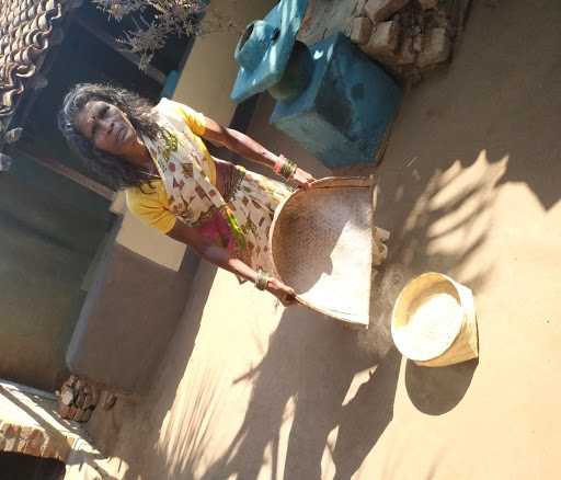 Offering given by the woman of a house.