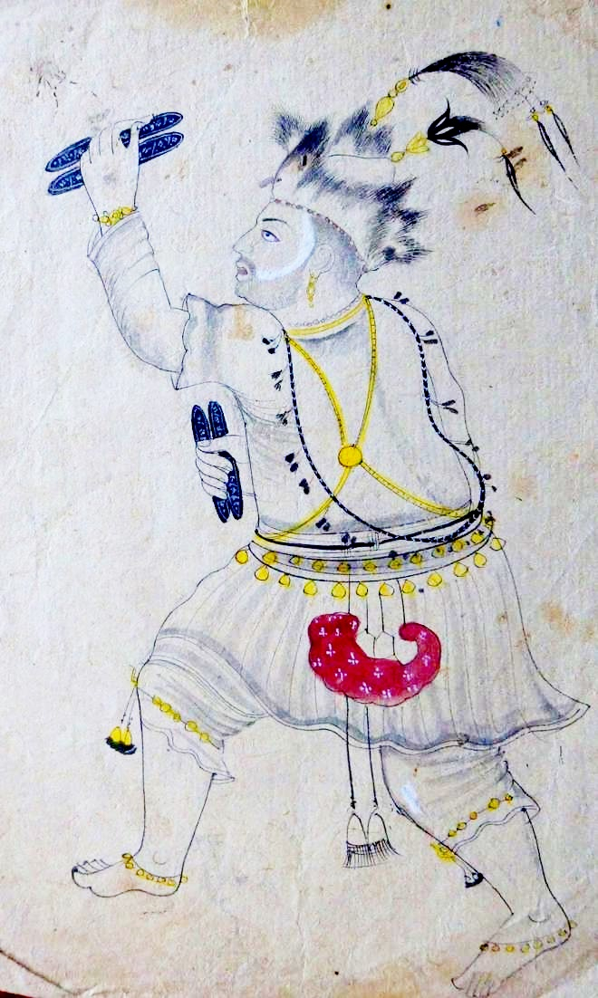 An Indian Dancing Devotee from Rajasthan, Courtesy: The Tribune