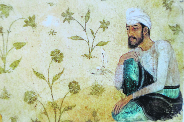 BNG_Main image occupying the centre of the album page. Mughal. From the Late Shah Jahan album, ca. 1640. Cleveland Museum of Art