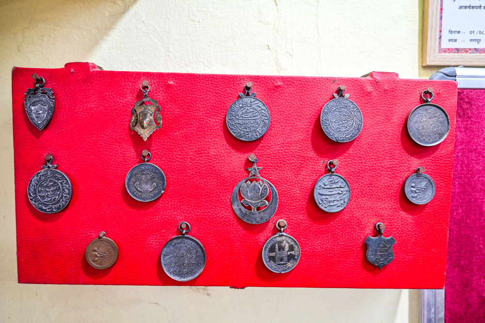 Medals awarded to Imran Qureshi’s family over the decades. (Picture Credits: Anil Purohit)