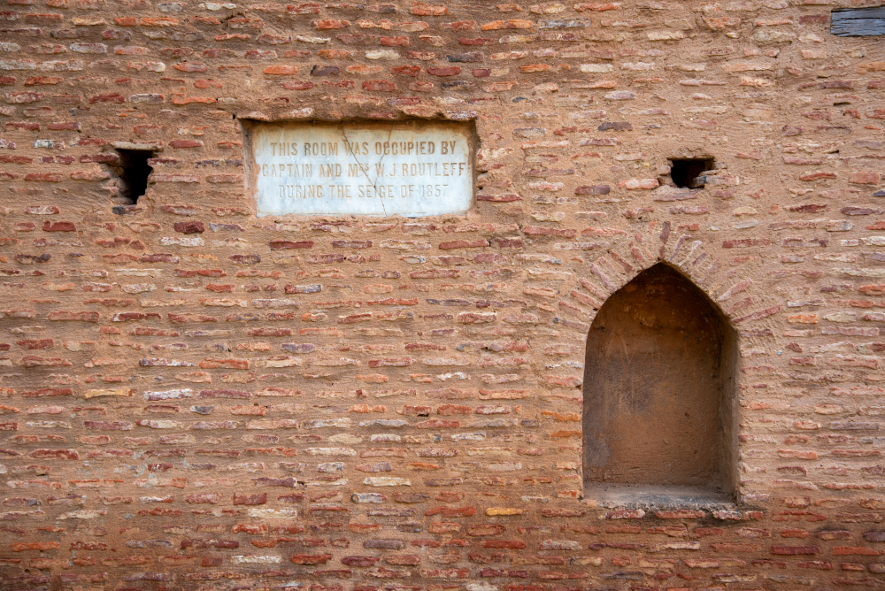 Made of lakhori bricks, this building in the Residency complex once housed Captain and Mrs Routleff. (Picture Credits: Monis Khan)