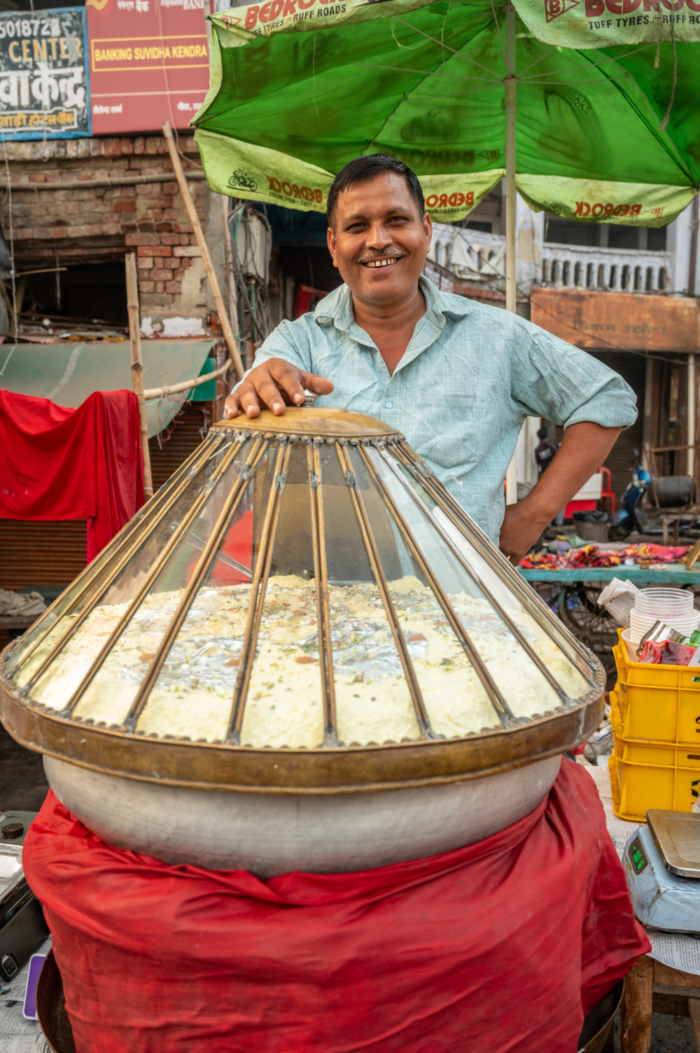 Nimish or makhan malai. (Picture Credits: Monis Khan)