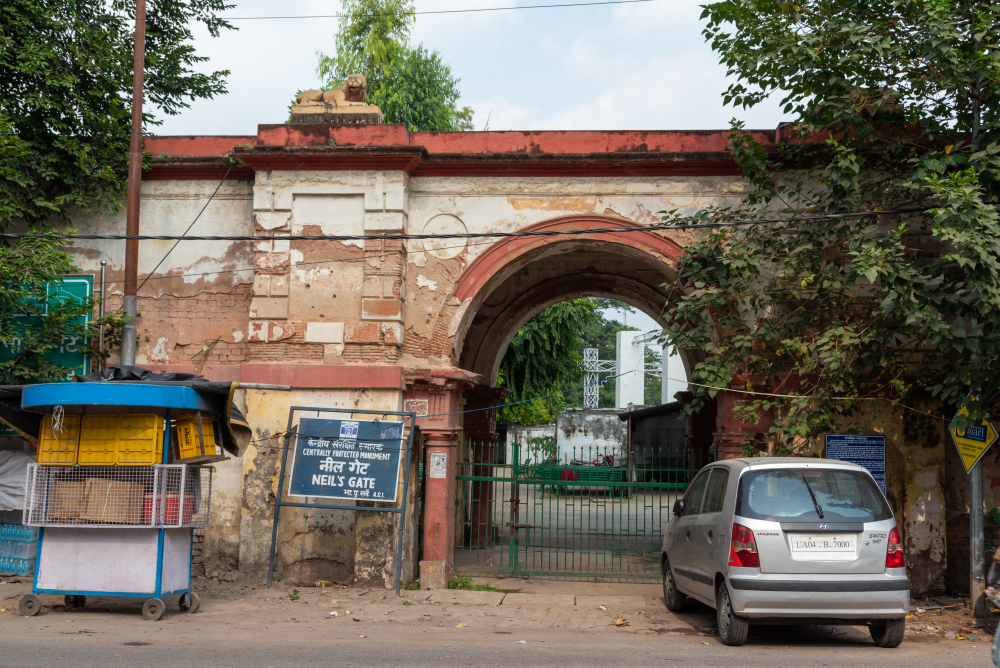 The Bailey Guard Gate, named after Major John Baillie, served as a key defensive point during the 1857 uprising. (Picture Credits: Monis Khan)