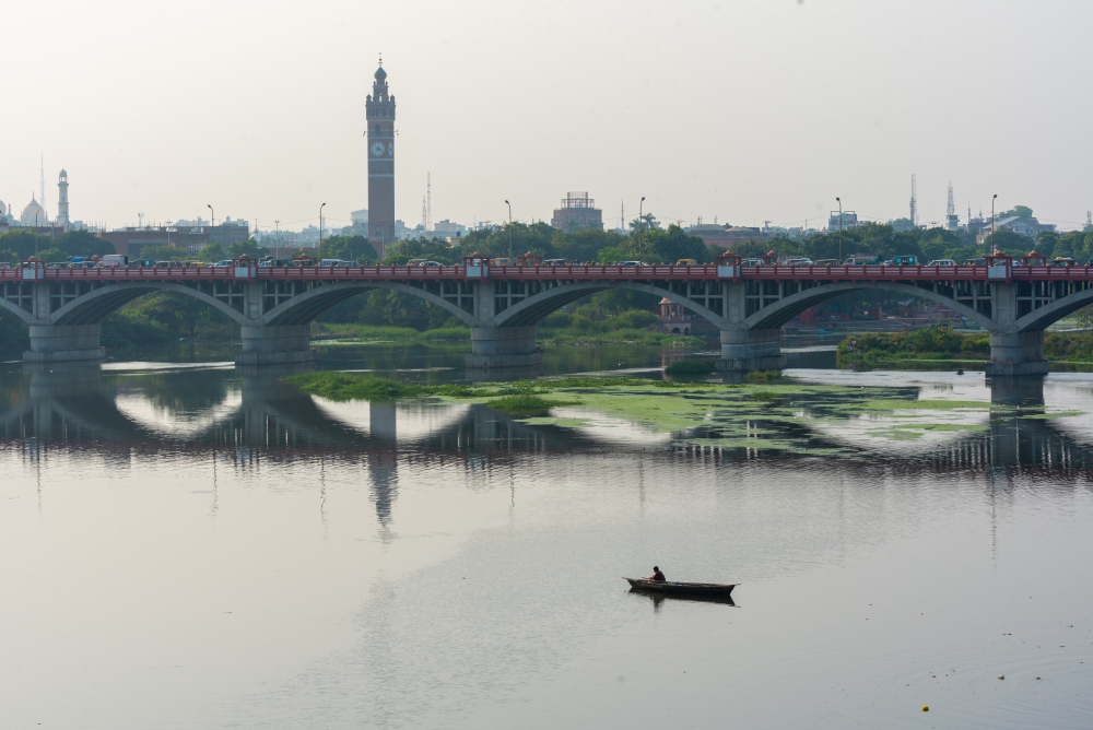 Gomti River. (Picture Credits: Monis Khan)