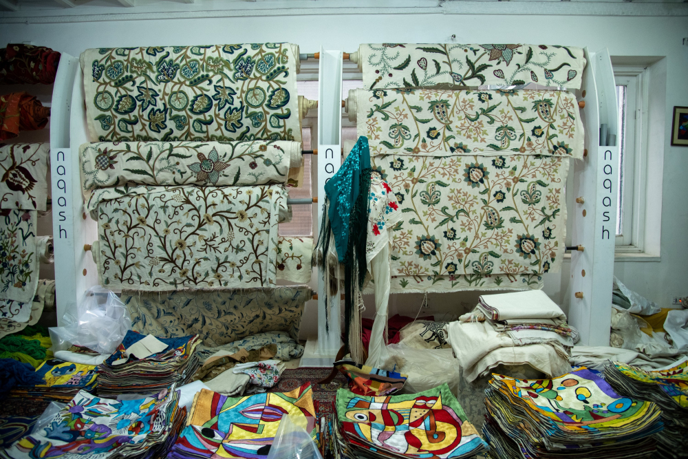 Aari embroidery workshop. (Picture Credits: Syed Muneeb Masoodi)