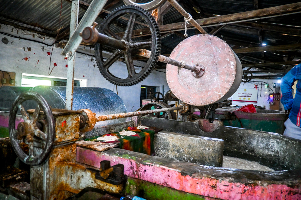 Mixer machine. (Picture Credits: Anil Purohit)