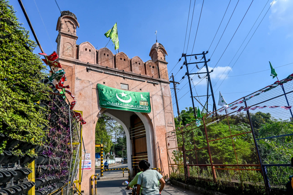Mahmud Darwaza. (Picture Credits: Anil Purohit)