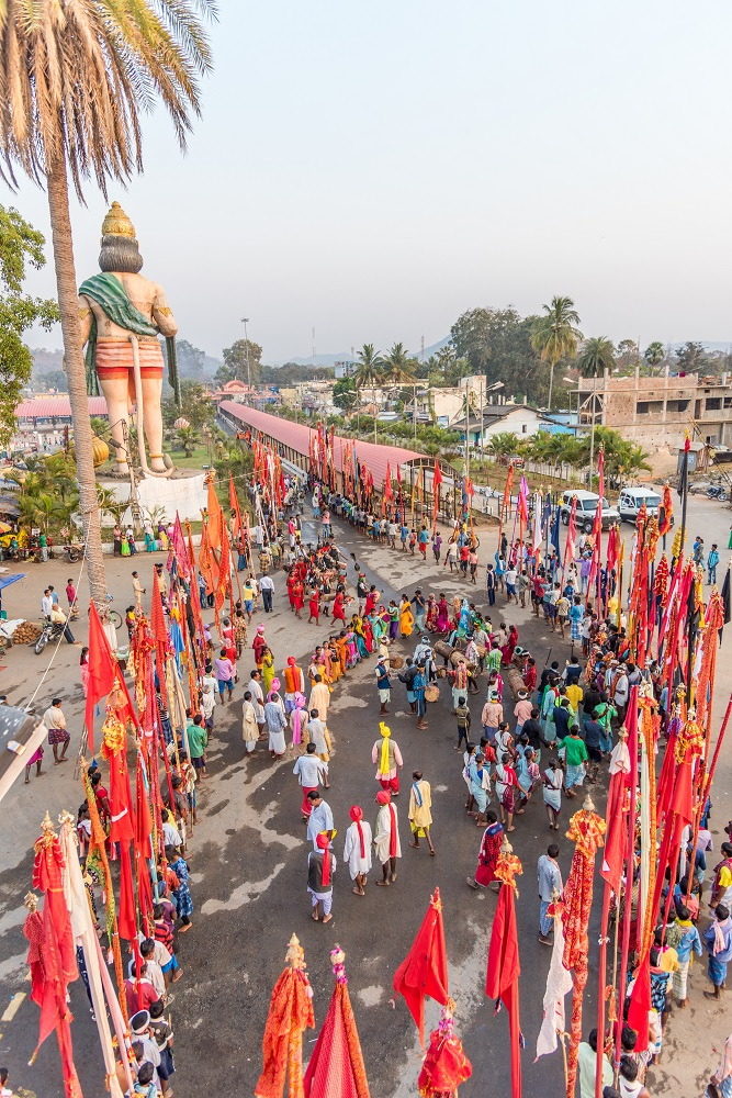 Procession of Danteshwari and other village deities