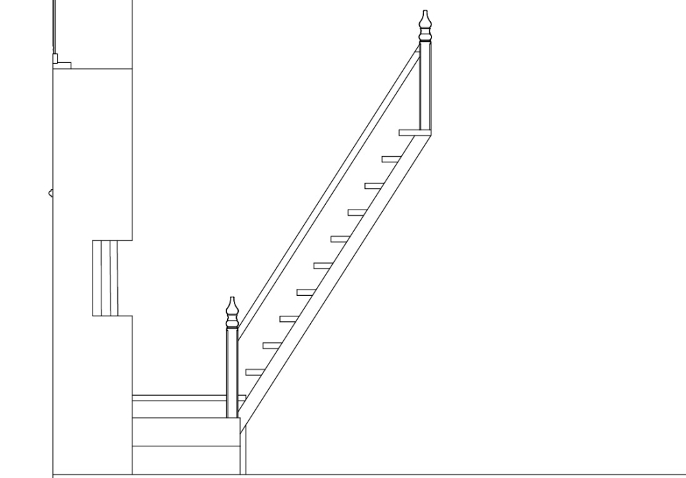 Stairs of Chendamangalam Synagogue