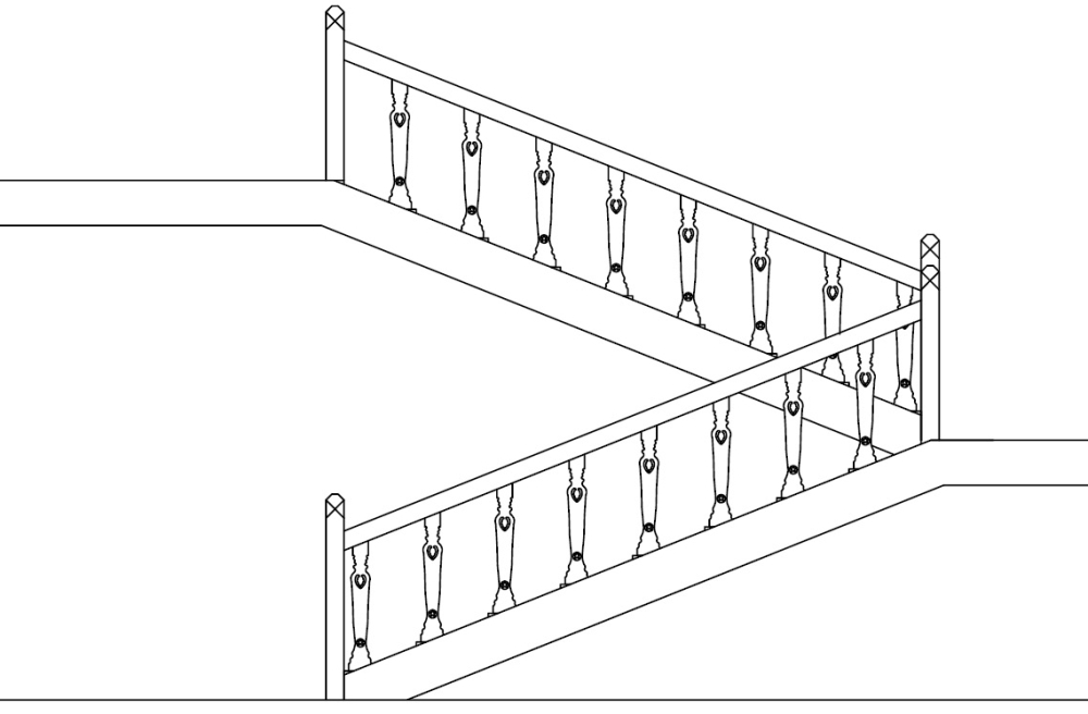 Stairs of Paliam Palace 