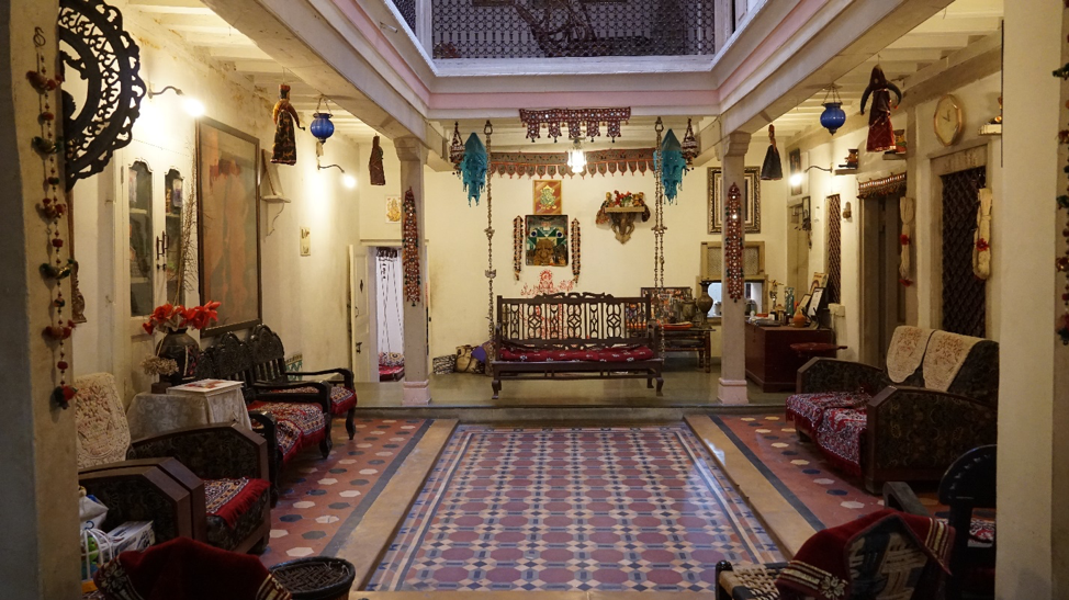 Fig. 9: An interior view of Jagdip Mehta’s heritage homestay. (Courtesy: Ashna Patel)