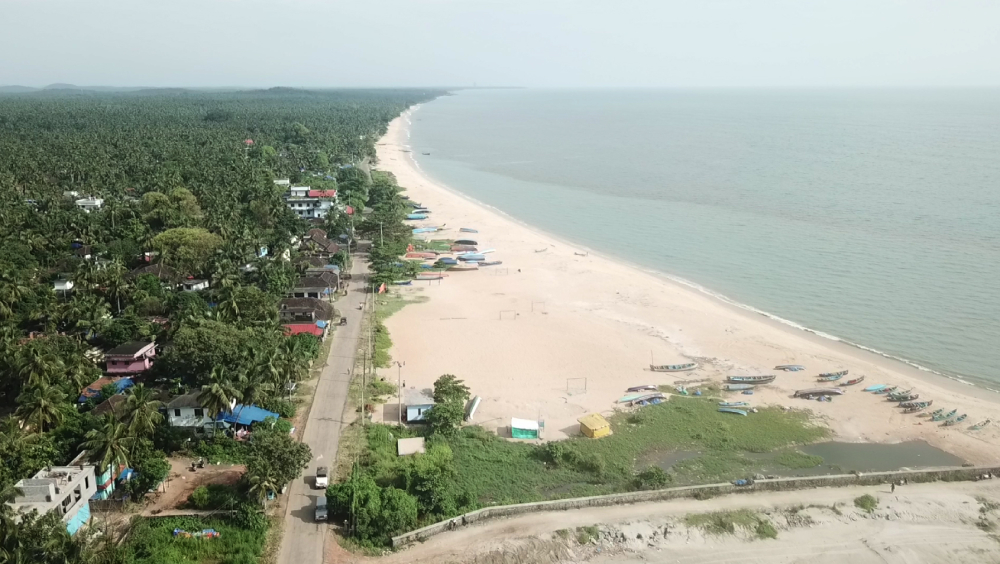 Figure 1. പന്തലായനികൊല്ലം തുറമുഖത്തിന്‍റെ ഇന്നത്തെ രൂപം. (കടപ്പാട് അഭിജിത്ത്.)