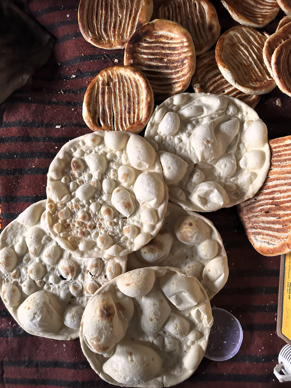 Lavasa and gyav tschot. (Picture Credits: Taha Mughal)