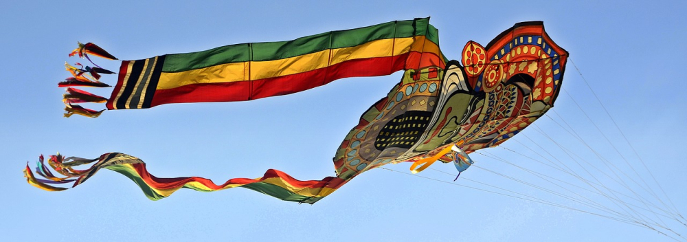 kite flying in india, makar sankranti, uttarayan, Kites for Uttarayan festival, Courtesy: Needpix.com