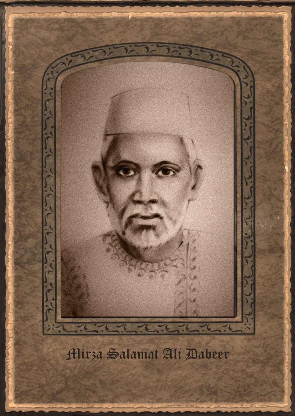 Mirza Salamat Ali Dabeer. (Picture Credits: Wikimedia Commons)
