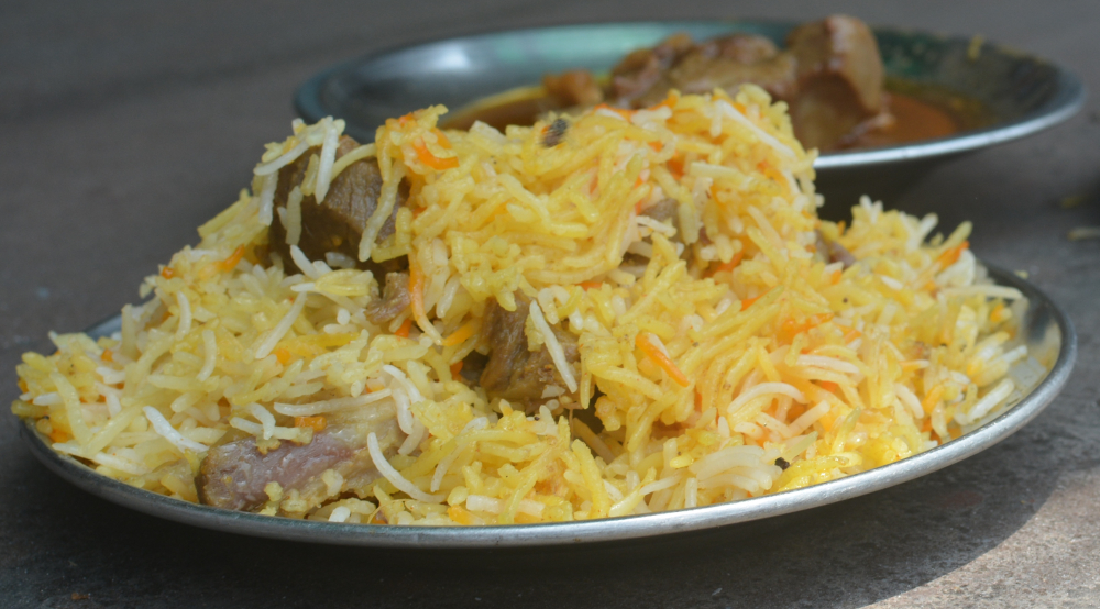 Idris biryani. (Picture Courtesy: Wikimedia Commons)