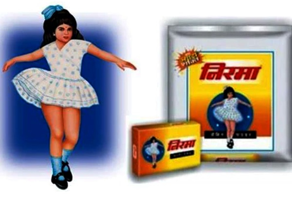 nirma girl, iconic indian ad mascots, 