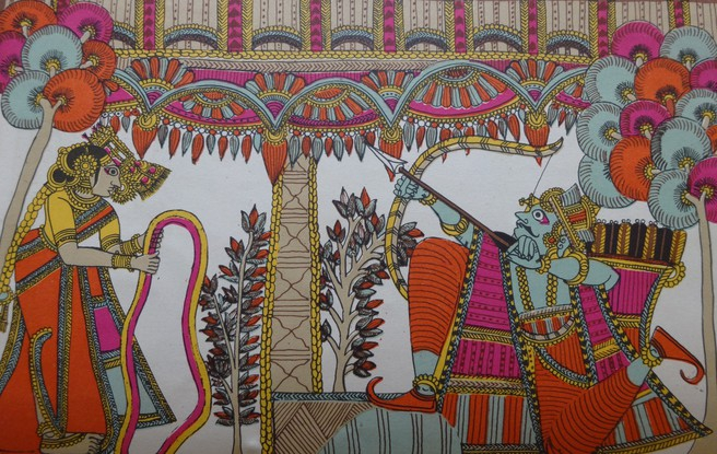 Paithan Ramayana, B.N. Goswamy, Oral Ramayana