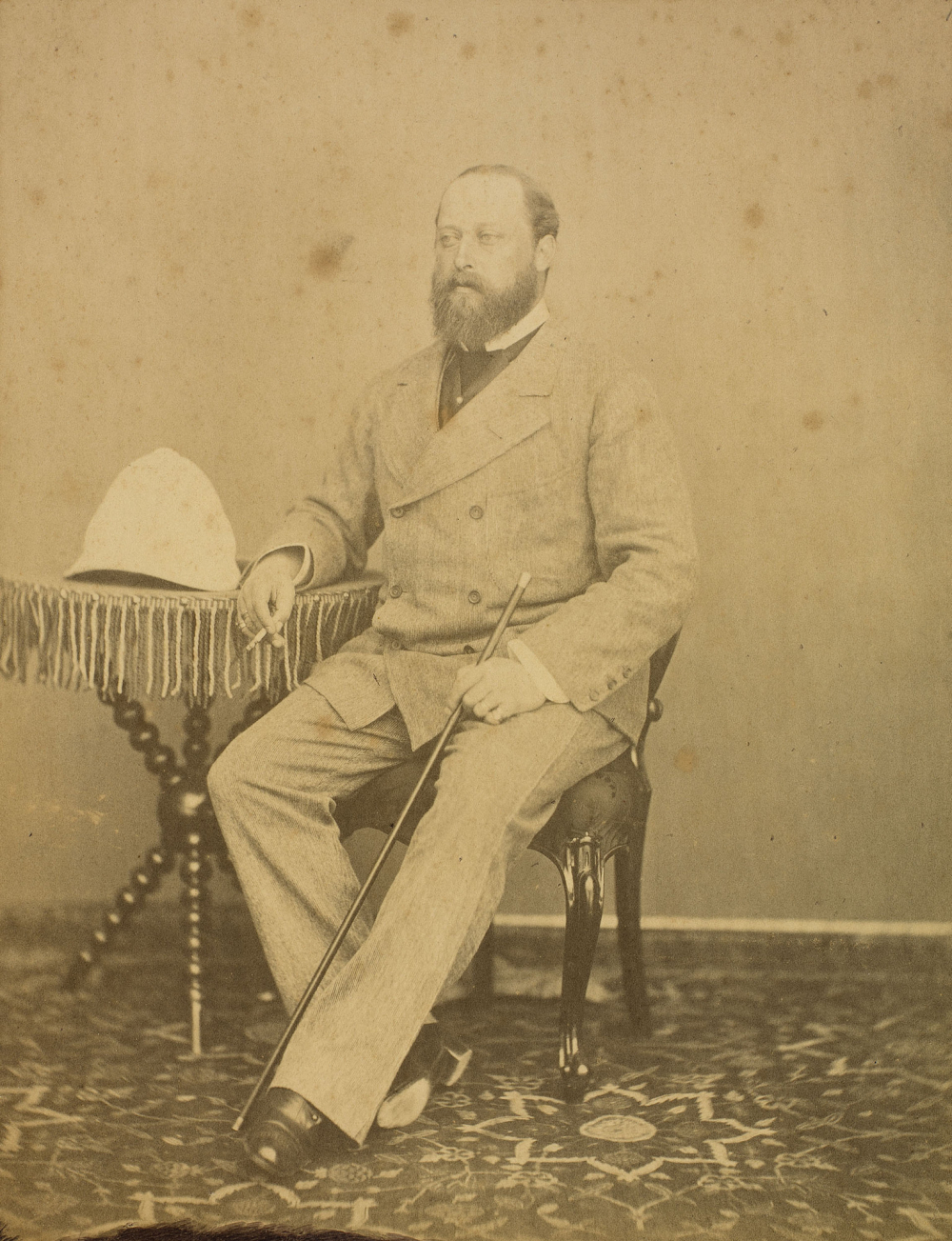 Photo of Prince of Wales (1841-1910) by RAM SINGH II, Photo: Royal Collection Trust/© Her Majesty Queen Elizabeth II 2021