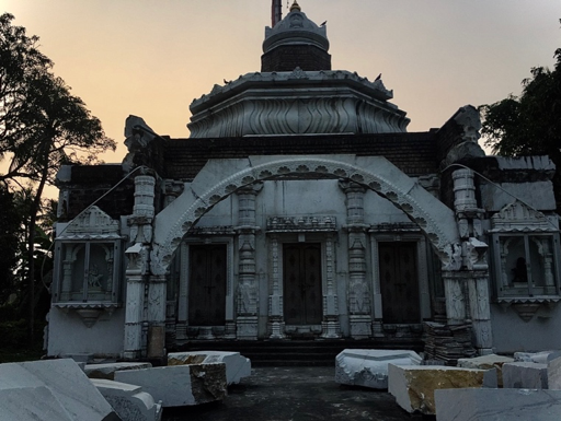 Fig. 13: Reconstruction of a Jain temple, Azimganj (Courtesy: Mrinalini Sil)