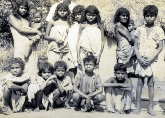 Fig. 1. Paniya people in the eighties. (Courtesy: KIRTADS)