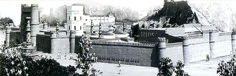 Fig. 1: Exhibition of Shivasrushti at Shivaji Park, Mumbai, 1974. (Courtesy: Maharaja Shivchhatrapti Pratishthan website (msptrust.org))