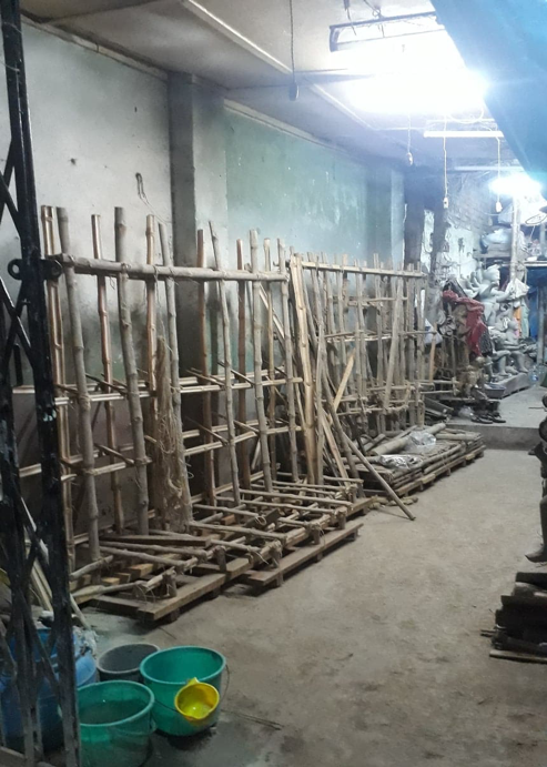 Bamboo kathamo. Photo courtesy: Aaheli Sen