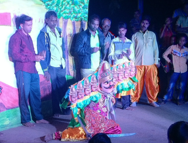 Fig. 5: The performance ends with the Ravanacha nach (Courtesy: Sonam Ambe).