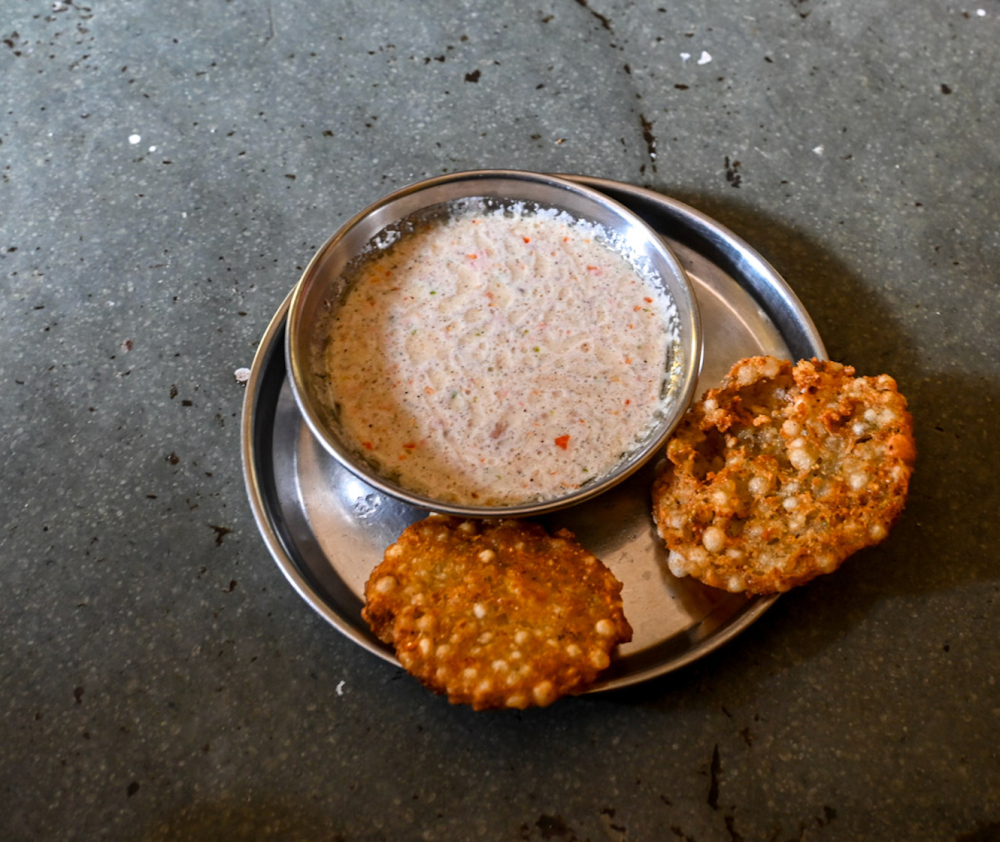 Sabudana vada. (Picture Credits: Anil Purohit)