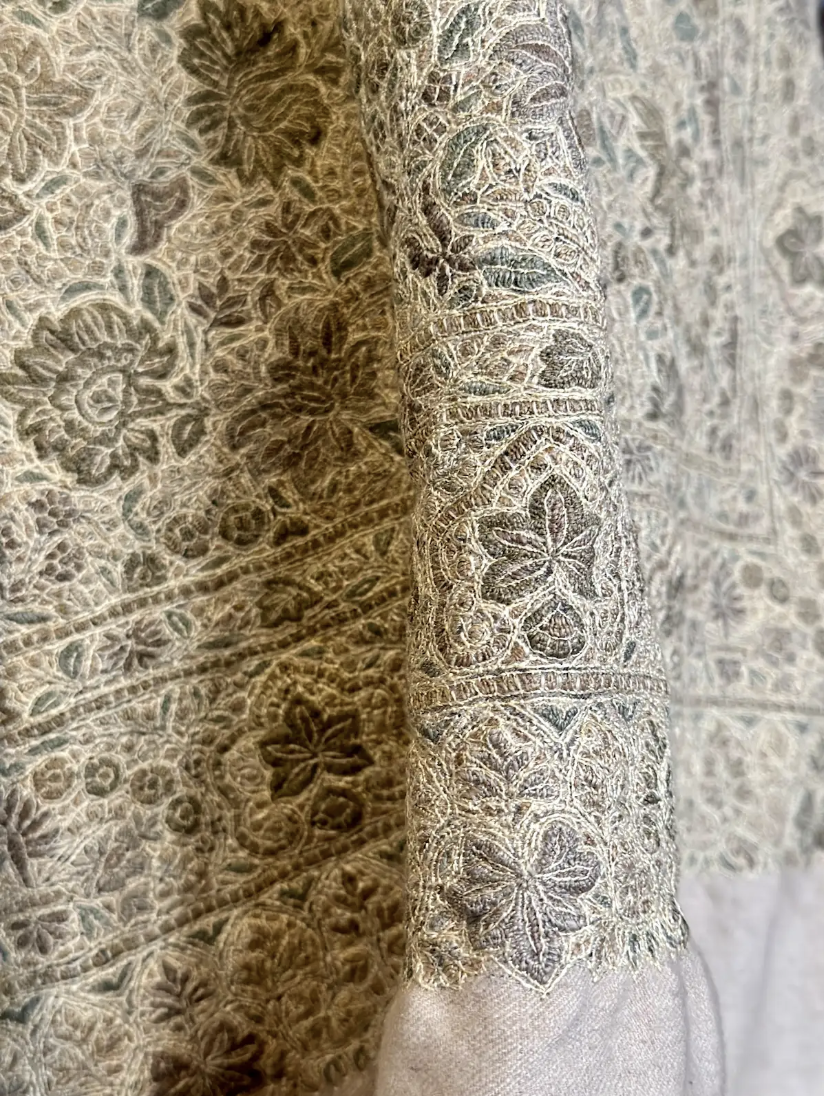 Sozni embroidery. (Picture Credits: Taha Mughal)