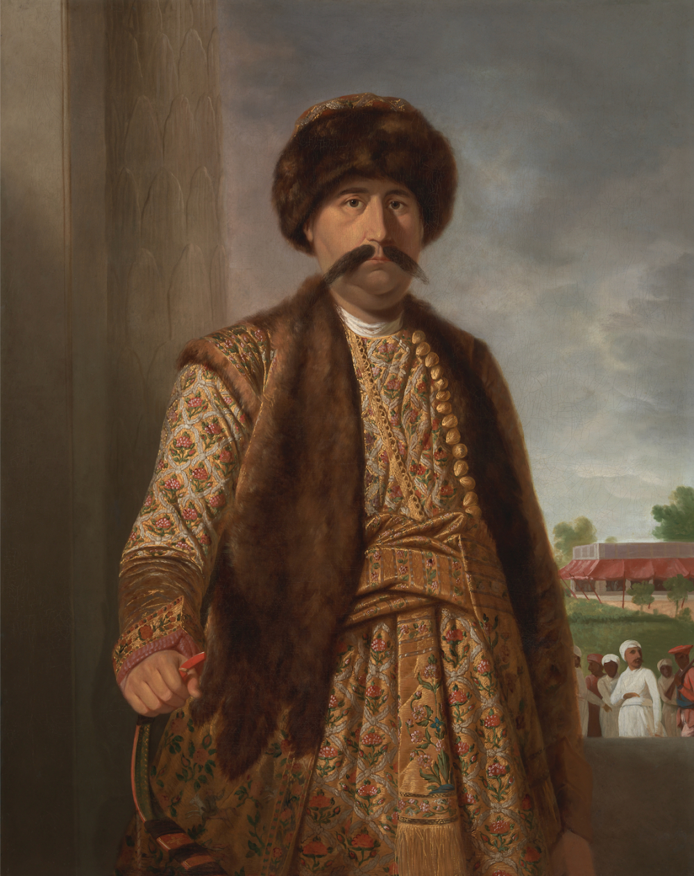Portrait of Nawab Shuja-ud-Daula (r. 1754–1775), 18th-century painting by Tilly Kettle, a British who was active in India from 1769 to 1776. (Picture Credits: Wikimedia Commons)