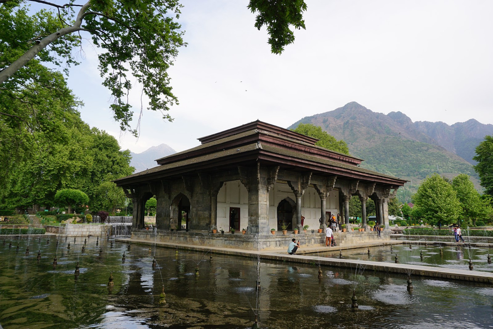Marble pavilion of the Shalimar Garden