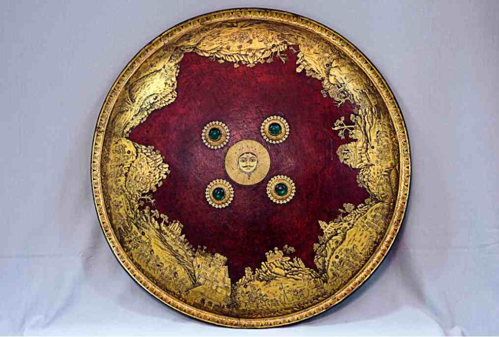 Shield of Maharana Sangram Singh II, Courtesy: National Museum