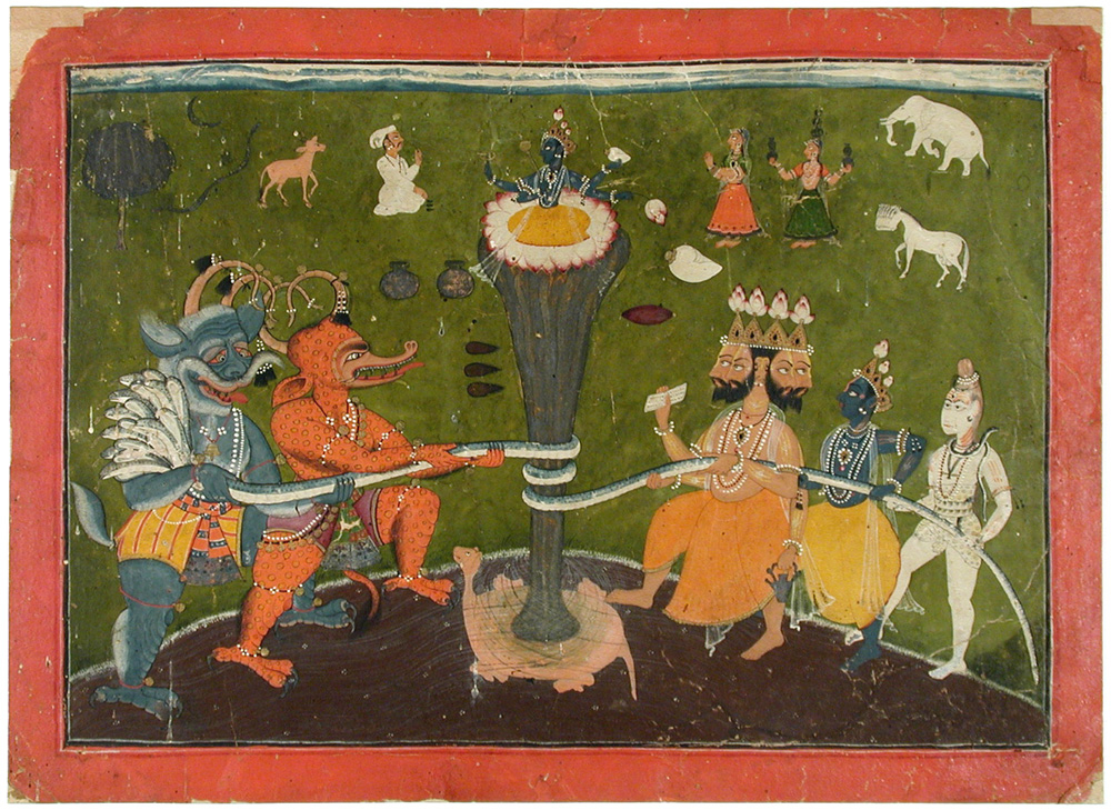 Samudra Manthan, The Churning of the Ocean, Sagar Manthan