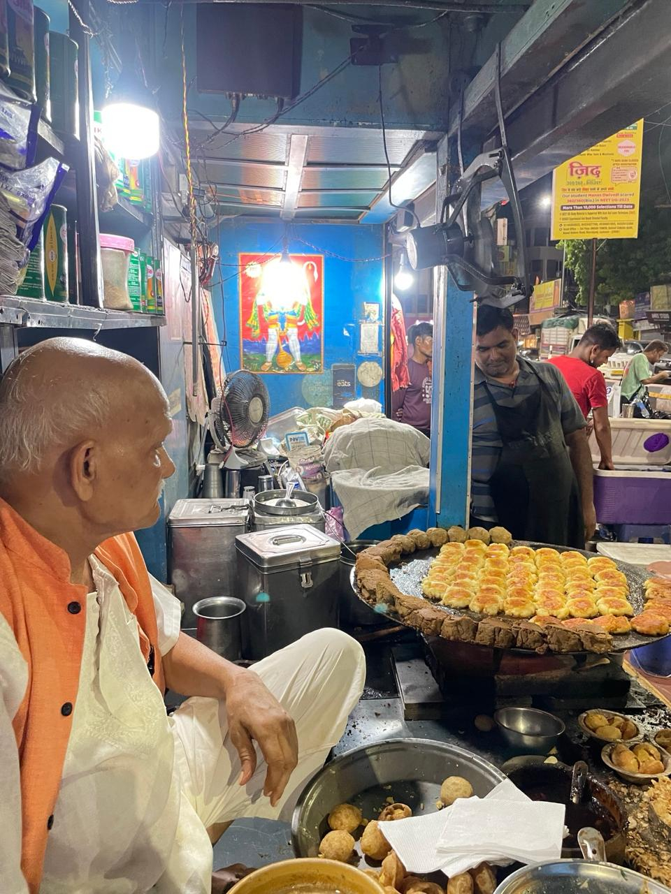 Shukla Chaat Bhandar. (Picture Credits: Stuti Mishra)