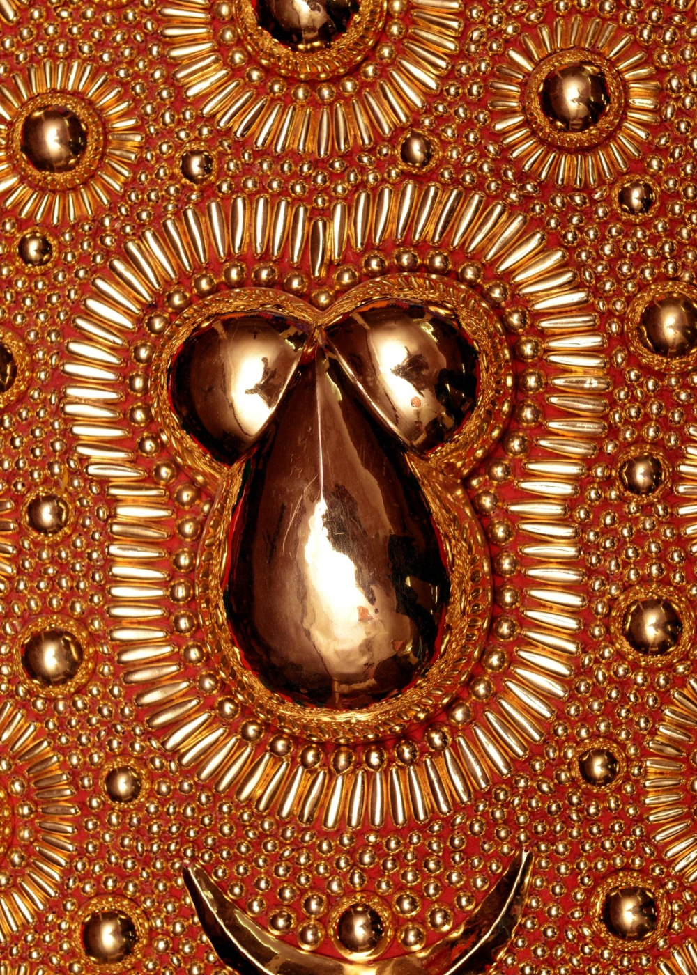 Fig 3. Choorappoli-type nettipattam. Image Courtesy: Anil Vijay.