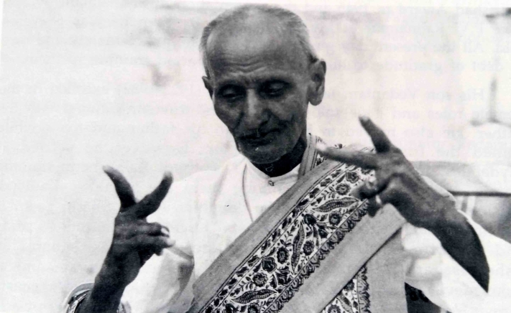 Fig. 3 Vedantam Lakshminarayana Shastry is one of the great gurus that enriched the the repertoire of Kuchipudi by bringing women into its fold. 